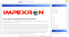 Desktop Screenshot of impexron.it