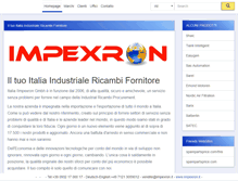 Tablet Screenshot of impexron.it