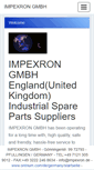 Mobile Screenshot of impexron.co.uk