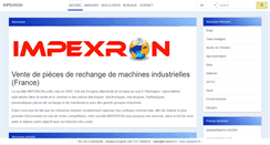 Desktop Screenshot of impexron.fr